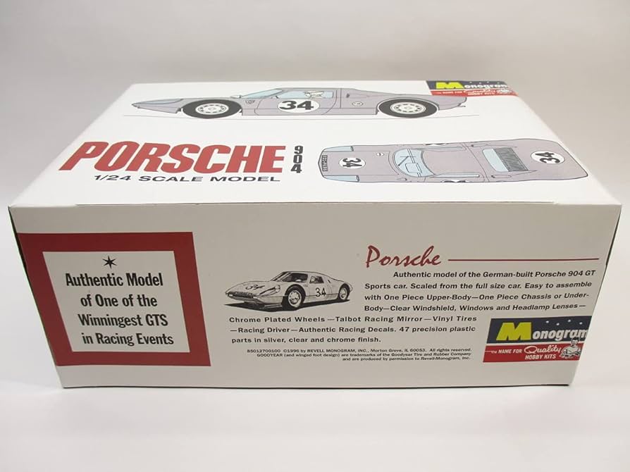 【未開封品】Porsche 904 GTS 1/24 Monogram製 Amazon.co.jp: Monogram モノグラム 1/24 904 GTS ポルシェ